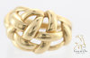 Gold Basket Weave Ring 14K Yellow