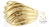Gold Swirled Dome Ring 14K Yellow