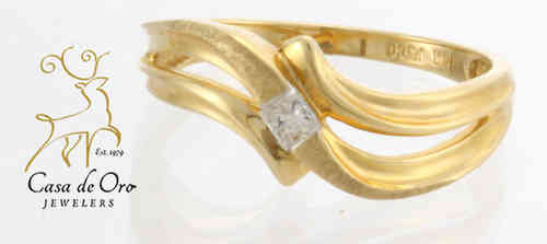 Diamond Ring 14K Yellow