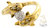 Diamond Dolphin Ring 14K Yellow