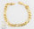 Men's Figaro Bracelet 14K Yellow