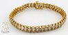 Diamond Bracelet 10K Yellow