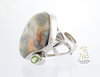 Crazy Lace Agate Ring Sterling