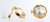 Pearl Butterfly Earrings 14K Yellow