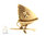 Gold Windsurfer Charm 14K
