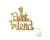 Gold "Best Friend" Pendant 14K Yellow