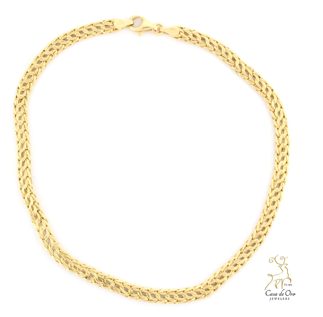 14k Gold Anklet - The Best Original Gemstone