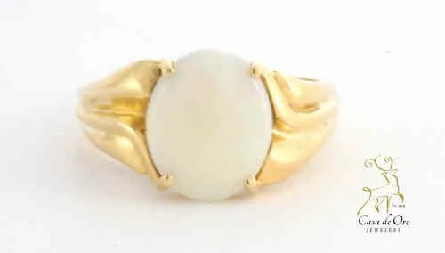 Opal Ring 14K Yellow