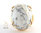 Dendritic Opalized Tree Ring 14K Yellow