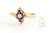Ruby & Diamond Ring 14K Yellow