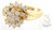 Diamond Cluster Ring 14K Yellow