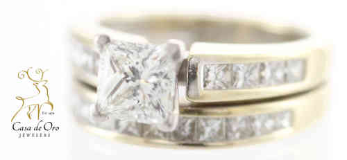 Diamond Bridal Set 14K White
