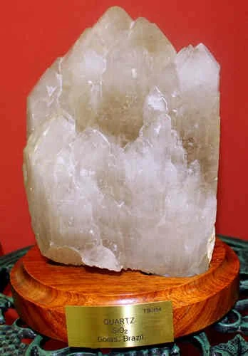 Quartz Crystal on Stand