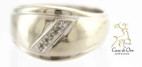 Diamond Ring 14K White