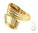 Gold By-Pass Ring 14K Yellow