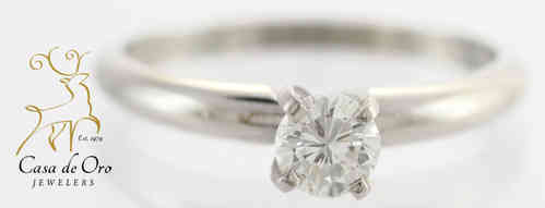 Diamond Engagement Ring Platinum