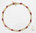 Ruby (Simulated) Bracelet 10K Yellow