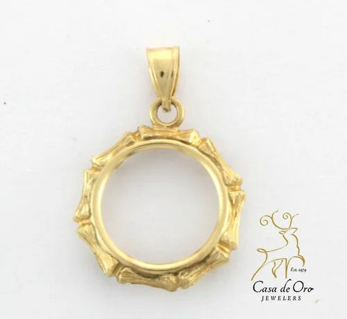 Coin Bezel - 1/20 Panda 14K Yellow