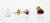 Ruby Earrings 14K Yellow