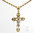 Gold Crucifix 14K Two-Tone