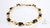 Sapphire Bracelet 10K Yellow