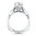 Valina Solitaire mounting .09 ctw., 1 1/2 ct. round center.