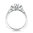 Valina Solitaire mounting .04 ctw., 5/8 ct. round ctr.