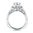 Valina Solitaire mounting .07 ctw., 1 1/2 ct. round center. 14K