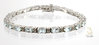 Aquamarine and Diamond Bracelet 14KW