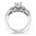 Valina Diamond Engagement Ring Mounting in 14K White Gold (.41 ctw)