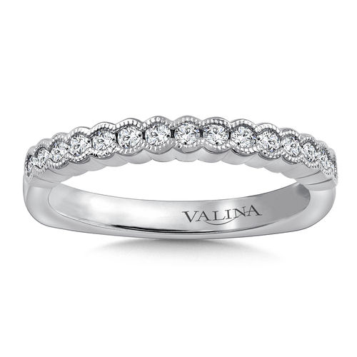 Valina Stackable Wedding Band in 14K Gold (1/4 ctw)