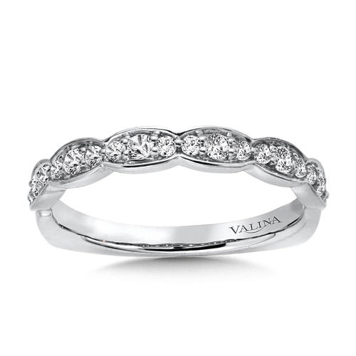 Valina Stackable Wedding Band in 14K Gold (.23 ctw)