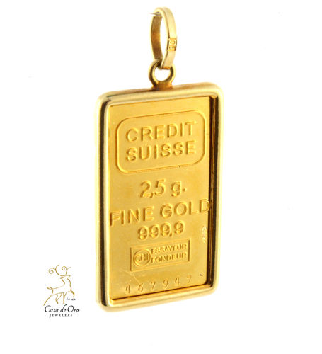 Credit Suisse Pendant 14KY (Price+Coin)