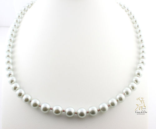 "Faux" Pearl Necklace