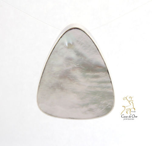 Sterling Mother of Pearl Pendant