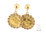 Guardian Angel Earrings 14KY (Price+Coins)